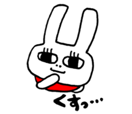 bunny for girls sticker #7247787