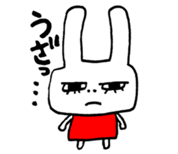 bunny for girls sticker #7247789