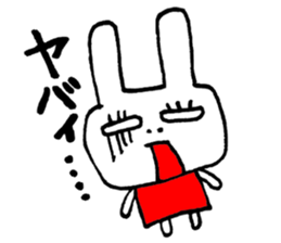 bunny for girls sticker #7247792