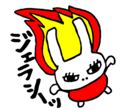 bunny for girls sticker #7247794