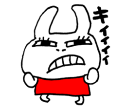 bunny for girls sticker #7247795