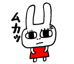 bunny for girls sticker #7247805