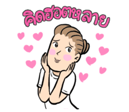 Mary thailand country girl sticker #7248187