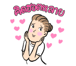 Mary thailand country girl sticker #7248187