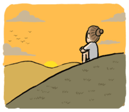 Mary thailand country girl sticker #7248196