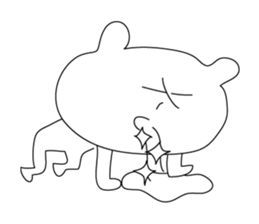 White bear medicine sticker #7248309