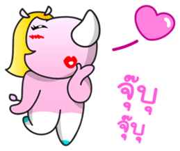 Pinky Blinky - I'm back sticker #7248573