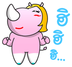 Pinky Blinky - I'm back sticker #7248574