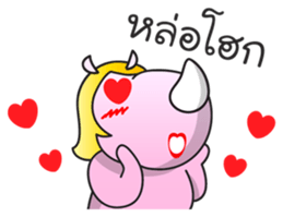 Pinky Blinky - I'm back sticker #7248576