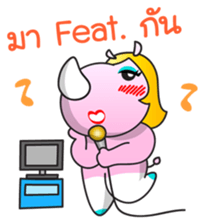 Pinky Blinky - I'm back sticker #7248578