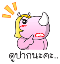 Pinky Blinky - I'm back sticker #7248594