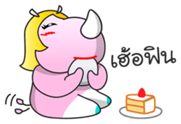 Pinky Blinky - I'm back sticker #7248601