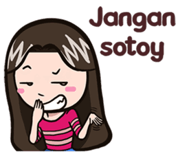 Just Be Yourself 2 sticker #7248753