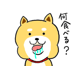 Kawaii Shiba sticker #7248894
