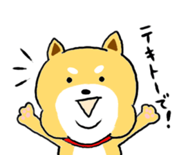 Kawaii Shiba sticker #7248911