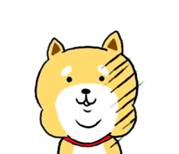 Kawaii Shiba sticker #7248919
