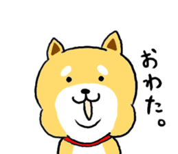 Kawaii Shiba sticker #7248920