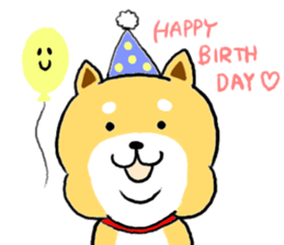 Kawaii Shiba sticker #7248923