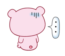 Bear with 40 emotion or pattern sticker #7249016