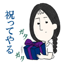 Jimiko Noroizuka 2 sticker #7249068