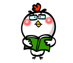 Easy to use Taiwanese & Jp Chicken 2 sticker #7249134