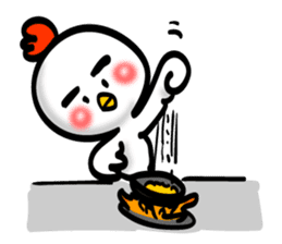 Easy to use Taiwanese & Jp Chicken 2 sticker #7249139