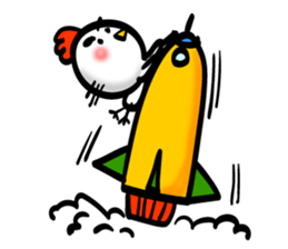 Easy to use Taiwanese & Jp Chicken 2 sticker #7249142