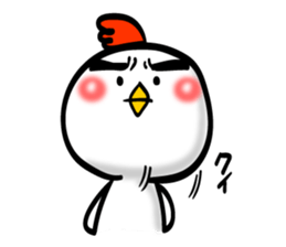 Easy to use Taiwanese & Jp Chicken 2 sticker #7249148