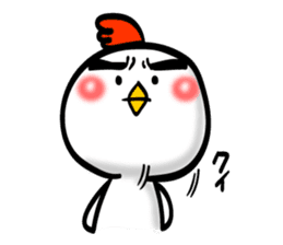 Easy to use Taiwanese & Jp Chicken 2 sticker #7249148