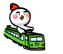 Easy to use Taiwanese & Jp Chicken 2 sticker #7249150