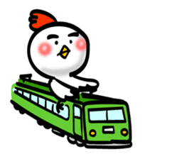 Easy to use Taiwanese & Jp Chicken 2 sticker #7249150