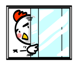 Easy to use Taiwanese & Jp Chicken 2 sticker #7249151