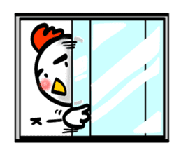 Easy to use Taiwanese & Jp Chicken 2 sticker #7249151