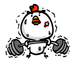 Easy to use Taiwanese & Jp Chicken 2 sticker #7249155
