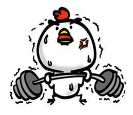 Easy to use Taiwanese & Jp Chicken 2 sticker #7249155