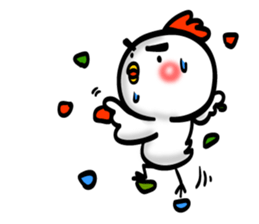 Easy to use Taiwanese & Jp Chicken 2 sticker #7249162