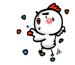 Easy to use Taiwanese & Jp Chicken 2 sticker #7249162