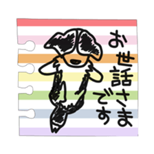 Love Love Border collies! 6 sticker #7249964