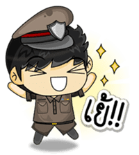 Cool Thai Cops sticker #7250010