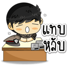 Cool Thai Cops sticker #7250015