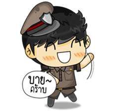 Cool Thai Cops sticker #7250028