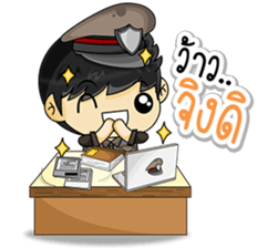 Cool Thai Cops sticker #7250037