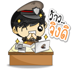Cool Thai Cops sticker #7250037