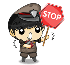 Cool Thai Cops sticker #7250038