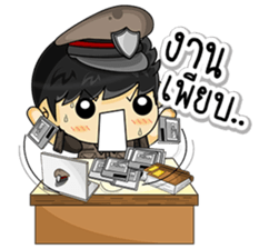 Cool Thai Cops sticker #7250040