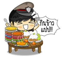 Cool Thai Cops sticker #7250044
