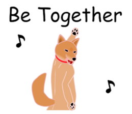 Dancing Dog SHIBA sticker #7250049