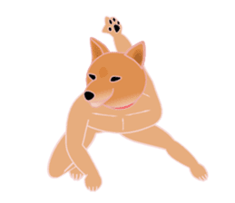 Dancing Dog SHIBA sticker #7250057