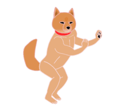 Dancing Dog SHIBA sticker #7250058