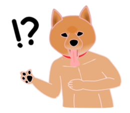 Dancing Dog SHIBA sticker #7250075